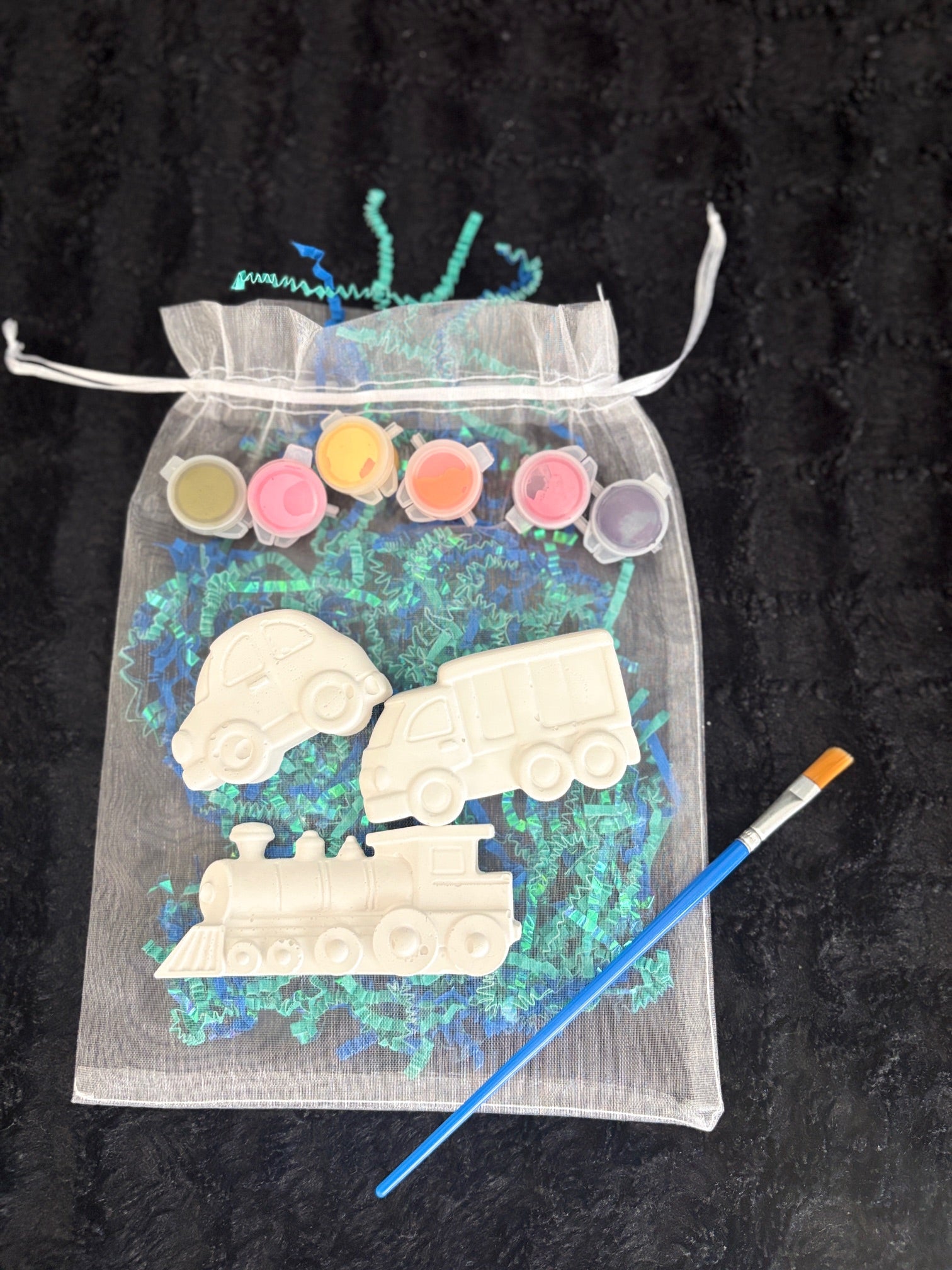 Paint Your Own Vehicle Figurine| Kids Craft Kits