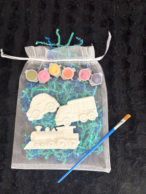 Paint Your Own Vehicle Figurine| Kids Craft Kits