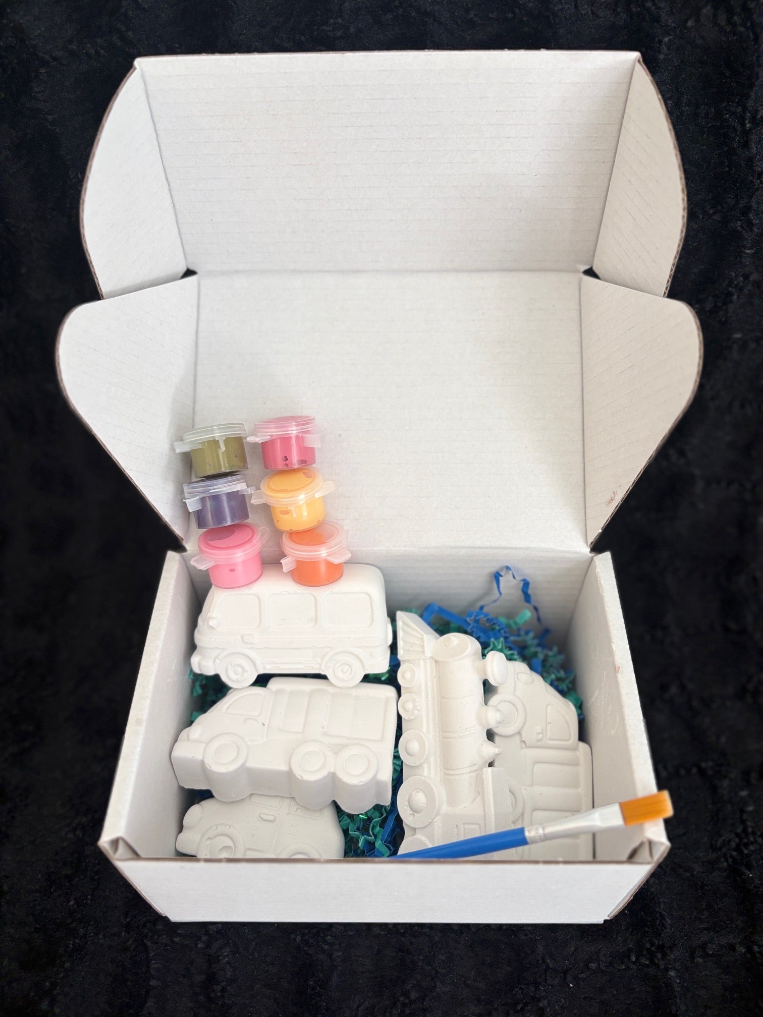 Paint Your Own Vehicle Figurine| Kids Craft Kits